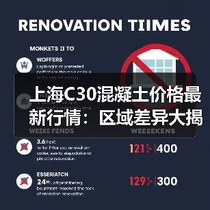 上海C30混凝土价格最新行情：区域差异大揭秘