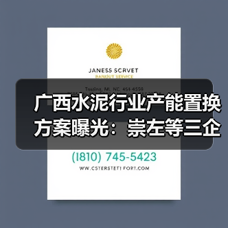 广西水泥行业产能置换方案曝光：崇左等三企补充熟料生产线