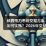 陕西电力市场交易方案如何实施？2026年交易规则详解（图4）