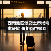西南地区混凝土市场需求疲软 价格稳中微降（图3）