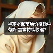 华东水泥市场价格稳中有降 需求持续收缩？（图4）