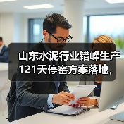 山东水泥行业错峰生产121天停窑方案落地，企业如何应对？（图2）