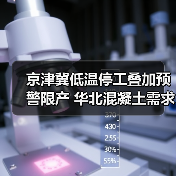 京津冀低温停工叠加预警限产 华北混凝土需求双弱？