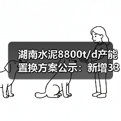 湖南水泥8800t/d产能置换方案公示:新增3300t/d,置换比例1.516:1(图4) 湖南水泥8800t/d产能置换方案公示:新增3300t/d,置换比例1.516:1(图4)