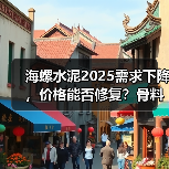 海螺水泥2025需求下降,价格能否修复?骨料业务如何精做?(图1) 海螺水泥2025需求下降,价格能否修复?骨料业务如何精做?(图1)