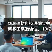 华润建材科技进博会签署多国采购协议，19亿美元合作布局
