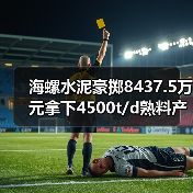 海螺水泥豪掷8437.5万元拿下4500t/d熟料产能(图2) 海螺水泥豪掷8437.5万元拿下4500t/d熟料产能(图2)