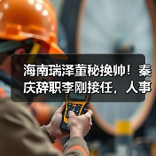 海南瑞泽董秘换帅!秦庆辞职李刚接任,人事调整引关注(图3) 海南瑞泽董秘换帅!秦庆辞职李刚接任,人事调整引关注(图3)
