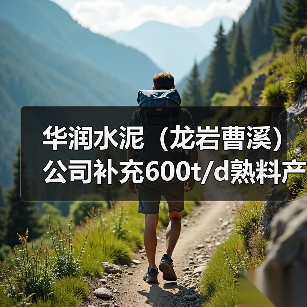 华润水泥(龙岩曹溪)公司补充600t/d熟料产能(图4) 华润水泥(龙岩曹溪)公司补充600t/d熟料产能(图4)