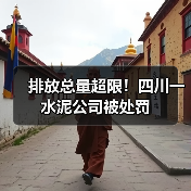 排放总量超限！四川一水泥公司被处罚（图1）
