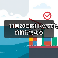 11月20日四川水泥市场价格行情动态（图2）
