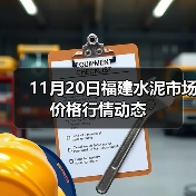 11月20日福建水泥市场价格行情动态(图1) 11月20日福建水泥市场价格行情动态(图1)
