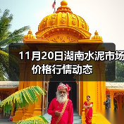 11月20日湖南水泥市场价格行情动态(图1) 11月20日湖南水泥市场价格行情动态(图1)