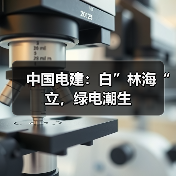 中国电建:白”林海“立,绿电潮生(图1) 中国电建:白”林海“立,绿电潮生(图1)