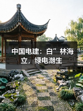 中国电建:白”林海“立,绿电潮生(图2) 中国电建:白”林海“立,绿电潮生(图2)