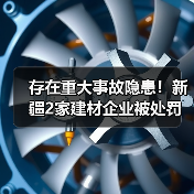存在重大事故隐患!新疆2家建材企业被处罚(图1) 存在重大事故隐患!新疆2家建材企业被处罚(图1)