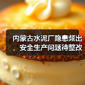内蒙古水泥厂隐患频出,安全生产问题待整改(图3) 内蒙古水泥厂隐患频出,安全生产问题待整改(图3)