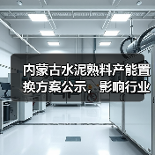 内蒙古水泥熟料产能置换方案公示,影响行业新格局(图2) 内蒙古水泥熟料产能置换方案公示,影响行业新格局(图2)
