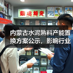 内蒙古水泥熟料产能置换方案公示,影响行业新格局(图4) 内蒙古水泥熟料产能置换方案公示,影响行业新格局(图4)