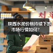 陕西水泥价格持续下跌 市场行情如何？