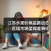 江苏水泥价格最新动态：区域市场呈现差异化走势（图2）