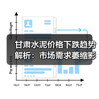 甘肃水泥价格下跌趋势解析：市场需求萎缩影响市场（图3）