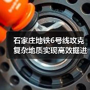 石家庄地铁6号线攻克复杂地质实现高效掘进(图2) 石家庄地铁6号线攻克复杂地质实现高效掘进(图2)