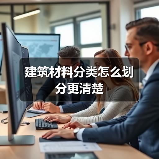 建筑材料分类怎么划分更清楚