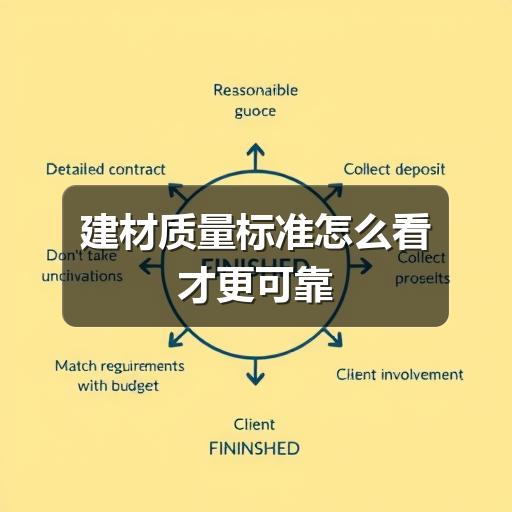 建材质量标准怎么看才更可靠(图1) 建材质量标准怎么看才更可靠