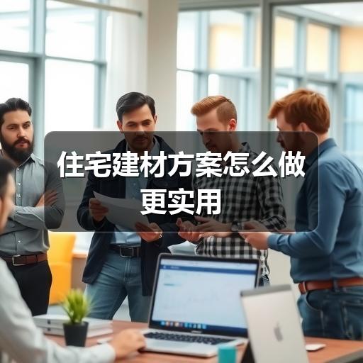 住宅建材方案怎么做更实用(图1) 住宅建材方案怎么做更实用