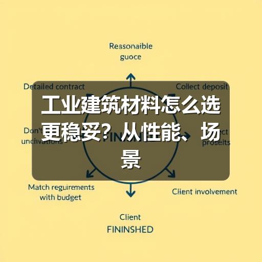 工业建筑材料怎么选更稳妥？从性能、场景到验收要点说清楚