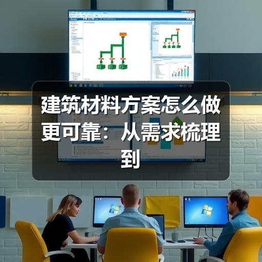 建筑材料方案怎么做更可靠：从需求梳理到落地验收