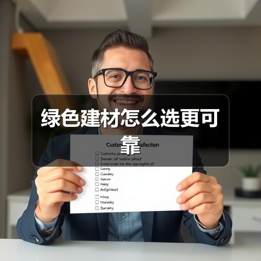 绿色建材怎么选更可靠(图3) 绿色建材怎么选更可靠