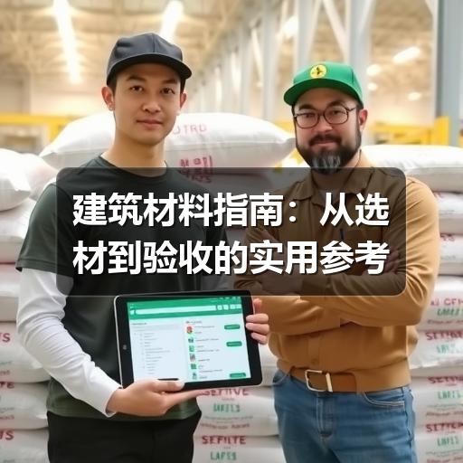 建筑材料指南:从选材到验收的实用参考(图3) 建筑材料指南:从选材到验收的实用参考
