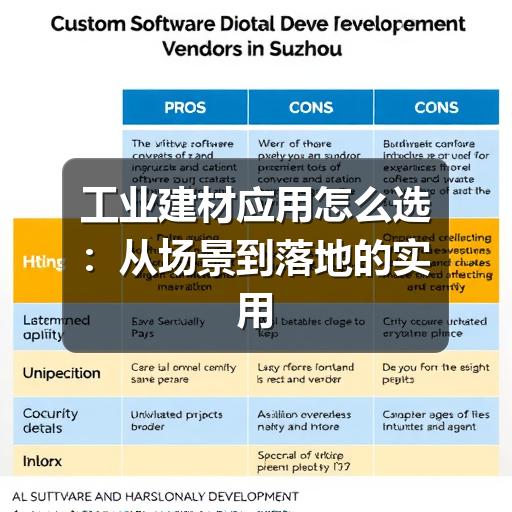 工业建材应用怎么选:从场景到落地的实用指南(图2) 工业建材应用怎么选:从场景到落地的实用指南