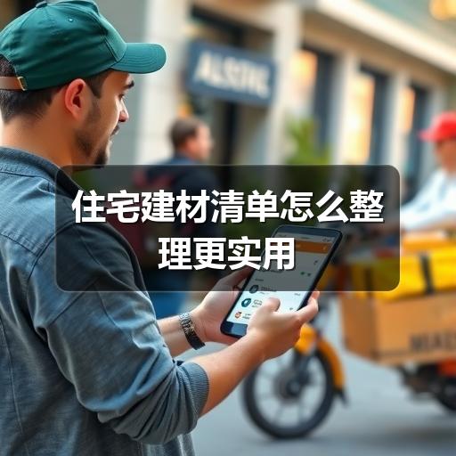 住宅建材清单怎么整理更实用(图2) 住宅建材清单怎么整理更实用