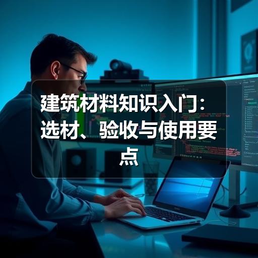 建筑材料知识入门:选材、验收与使用要点(图1) 建筑材料知识入门:选材、验收与使用要点