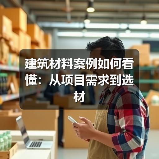 建筑材料案例如何看懂:从项目需求到选材复盘(图3) 建筑材料案例如何看懂:从项目需求到选材复盘