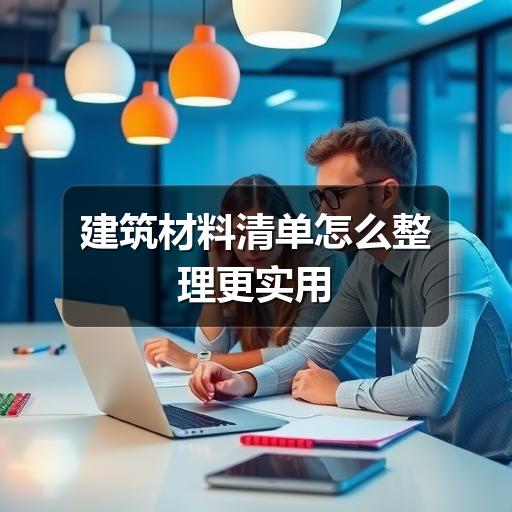 建筑材料清单怎么整理更实用(图3) 建筑材料清单怎么整理更实用